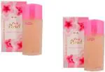 Riya PINK PEARL PERFUME SPRAY VALUE PACK (60 ML, PACK OF 2)
