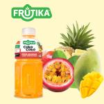 Frutika Coko Coko Juice with Nata De Coco | 6 x Four Seasons Flavours | Imported from Vietnam | 25% Juice from fruits | Pack of 6 x 320ml each
