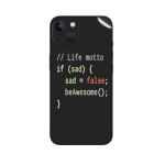 GADGETSWRAP Printed Vinyl Skin Sticker for Apple iPhone 14 - Life Motto