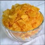 MADHAV Maize Flakes, Makai Pova Fryums,Tasty Makka Poha Pack 500gm, Raw Corn Flakes