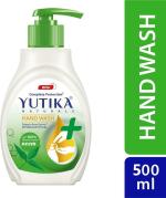 Yutika Naturals Handwash Complete Protection Neem Handwash 100% Natural Liquid Pump Hand Wash Pump Dispenser (500 ml)