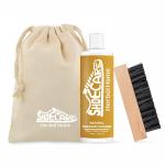 Herbal Home Shoe Care Natural Solution Fliptop cap 100 ml Shoe Cleaning Kit Shoe Cleaner & Medium One Bristle Shoe Brush, White Shoe Cleaning Kit, Shoe Cleaner Kit For Sneaker,Sports Shoe Cleaner Foam Spray