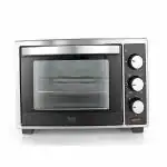 Black+Decker Oven Toaster Grill (OTG) 19 Litres with Rotisserie and Convection feature, Grey