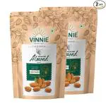 VINNIE ALMOND ROASTED 250 GM PACK OF 2