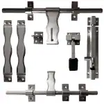 Circle Door Kit Stainless Steel|Door Accessories Kit| Door Fittings Full Accessories set |Door kit| |Door Hardware|Gate hardware