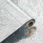 SOJITRA EXPORT 61 cm Self-adhesive Wallpaper Table Cabinet Mat Aluminum Foil Moisture-proof Drawer Self Adhesive Sticker (Pack of 1)