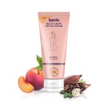 Sanfe Back & Bum Detox Scrub -100g with Cocoa Butter & Peach Extracts for Skin Lightening | Removes dead skin cells | Give smooth skin | Removes blackheads | Whitening & Brightening