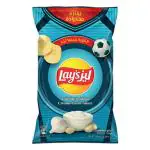 Lays Creamy Garlic Sacuse Chips Uae, 165 Gm