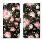 HANIRY FLIP COVER FOR Micromax Q380 flip cover | Q380 flip cover | Black Rose