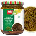 Add Me Tender Drumstick Moringa Pickle in mustard Oil 500g, sahjan ka achar 500gm Glass Pack