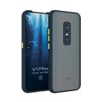 INDIACASE Vivo V17 Pro Blue Translucent, Shockproof, Hard Back Cover