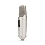 Rode NT2-A Large Diaphragm 3 Polar Pattern Studio Condenser Omnidirectional, Unidirectional XLR Microphone (Metallic)