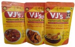 VJS HOMEMADE MASALA - Chicken Dum Biryani Masala + Mangalorean Chicken Sukka Masala + Mangalorean Chicken Rassa Masala | 600 grams (Pack of 3, Each 200gm), Zip Lock Pack