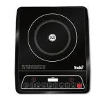 Indo 2000 Watts Induction Cooktop IC-2205 | Overheat protection | Energy Efficient | Auto shutoff| 1 Year Warranty (Black)