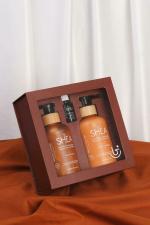 Beauty Garage Shea Hair Care Gift Set (Shampoo 300ml, Conditioner 300ml & Shea Oil 10ml)