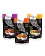 The Flavour Trail by Swani, Organic Udupi Sambhar Masala, Organic Mumbai Pav Bhaji Masala and Organic Royal Garam Masala, 300gm (Pack of 3)