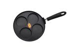 Black Diamond Aluminum Black Non-Stick Multi Snack Maker Pan 24 cm