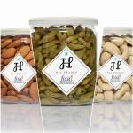 HAI PRABHU (100GMS EACH) CASHEWS(KAJU),ALMONDS(BADAM),RAISINS(DAKH/KISHMISH) dry fruits