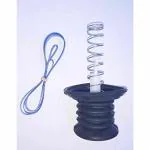 SANAVYA Drain Water Valve Rubber Seal Set Compatible For Whirlpool | Semi Automatic Drain Pipe Rubber | Washing Machine Drain Valve | Washing Machine Spare Parts (Compatible For Whirlpool, Pack Of 1)