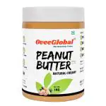 OveeGlobal Natural Creamy Peanut Butter 1kg