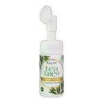 KELYN Tea Tree Foaming Face Wash With Built-In Face Brush (100 ml - Pack of 2)