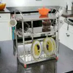 AMOL Steel Stainless Steel Kitchen Rack