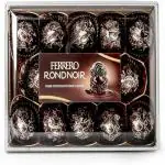 Ferrero Rondnoir Dark Chocolate Pearl Center 138g Imported