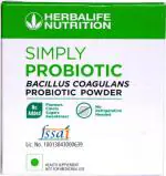 Herbalife Nutrition Simply Probiotics Bacillus Coagulan Powder Nutrition Drink (30g, Unflavored Flavored)