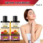 Smartdrops Ubtan For Skin Brightening And Oily Skin Tan Removal Pimple Removing Face Wash, 200 Ml For Men, Women (Pack Of 2)