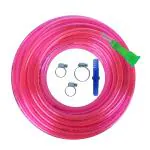 Utkarsh PVC Colour Transparent Garden Water Hose Pipe (Size: 1/2