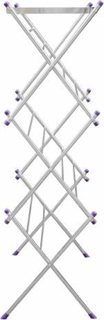 Unizone Stainless Steel and Plastic Heavy Duty Cloth Dryer Stand, 3 Tier - 101.6H cm