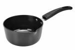 NIRLON Hard Anodized Saucepan/Tea/Milk Pan with Bakelite Handle, 1.6 Litre
