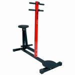 AVON FITX Double Twister, Sweat Proof Handle Suitable for Strengthening Core Muscles Ab Exerciser (Black, Red)