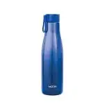 Milton FAME-800 Thermosteel Vacuum Insulated Stainless Steel Hot & Cold Water Bottle, 760 ML, Blue