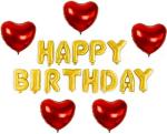FANEX Solid Happy Birthday Foil Letter Balloon (Pack of 18)