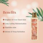 Rain Herbal Multi Vitamin Brightening Body Lotion with Vitamin C & Turmeric| Non Sticky Body Moisturizer With Natural Sunscreen | For Deep Moisturizing | Advanced Nourishing Body Lotion For Winters | For All Skin Types | For Men & Women | 200ml