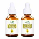 Green Heavens Niacinamide Face Serum Vitamin B3 For Clear Blemish-Free, Bright Skin (30 ML) - Pack of 2