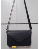 Sanho BOX Sling bag for girls and women|Black color with ditachable strap