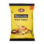 VSA NATURALS Premium Black Pepper Whole (Kali Mirch) Golki 250 gm