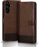 Meephone Mobile Cover for Samsung Galaxy A25 5G (Brown, Multicolor, Grip Case, Pack of: 1)