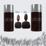 Stylazo caboki black Hair Fiber (25g) with 10g Pouch (black Color) Hair Loss concealer (35 g)