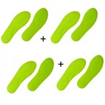 PANCHTATAVA 4Neon_9 Form Arch Regular Shoe Insole  (Green)