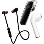 I2A Combo of 3 of Bluetooth Headset i7, k1 & Magnet