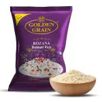 GOLDEN GRAIN Rozana Basmati Rice 1kg Pack Offer, Pulao Rice