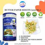 PYRAMID BUTTER PAPER SHEETS (200 SHEETS, 11