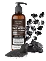 PEEZONS charcol face wash With| Deep Cleasing | Bright Complete | Boosts Skin Tone | Detoxification of Skin | Turmeric and Niacinamide | Powerful Cleanser | No Parabens | For Oil Control&Color | For Man And Women
