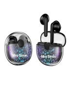 Mrs Simin Flash Wireless Earbuds IPX Truly Wireless |30hrs Best Low Latency Gaming TWS Bluetooth Headset IPX (Black)