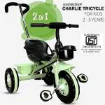 Amardeep Plug N Play Kids/Baby Tricycle for Boys/Girls/Carrying Capacity Upto 30kgs (Green)