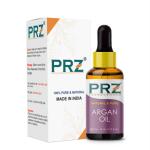 PRZ Moroccan Argan Cold Pressed Carrier Oil Skin Care and Hair Care, 15 ml