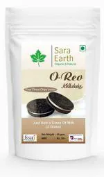 Saraearth Oreo Milkshake Premix |Make Instantly |Children Preferred Milkshake 150 grm for 6 Serve